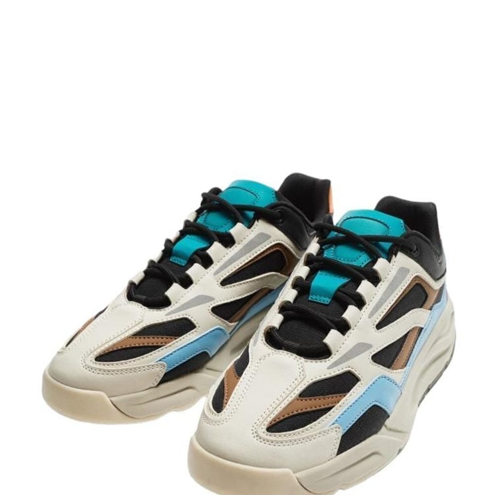 ZARA MULTIPIECE SNEAKERS Multicoloured SIZE 9 | 2302/120